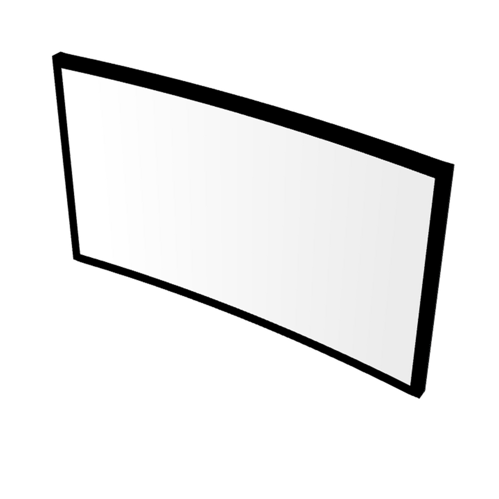 Adamantium Audio Rahmenleinwand Crystal Curved 16:9